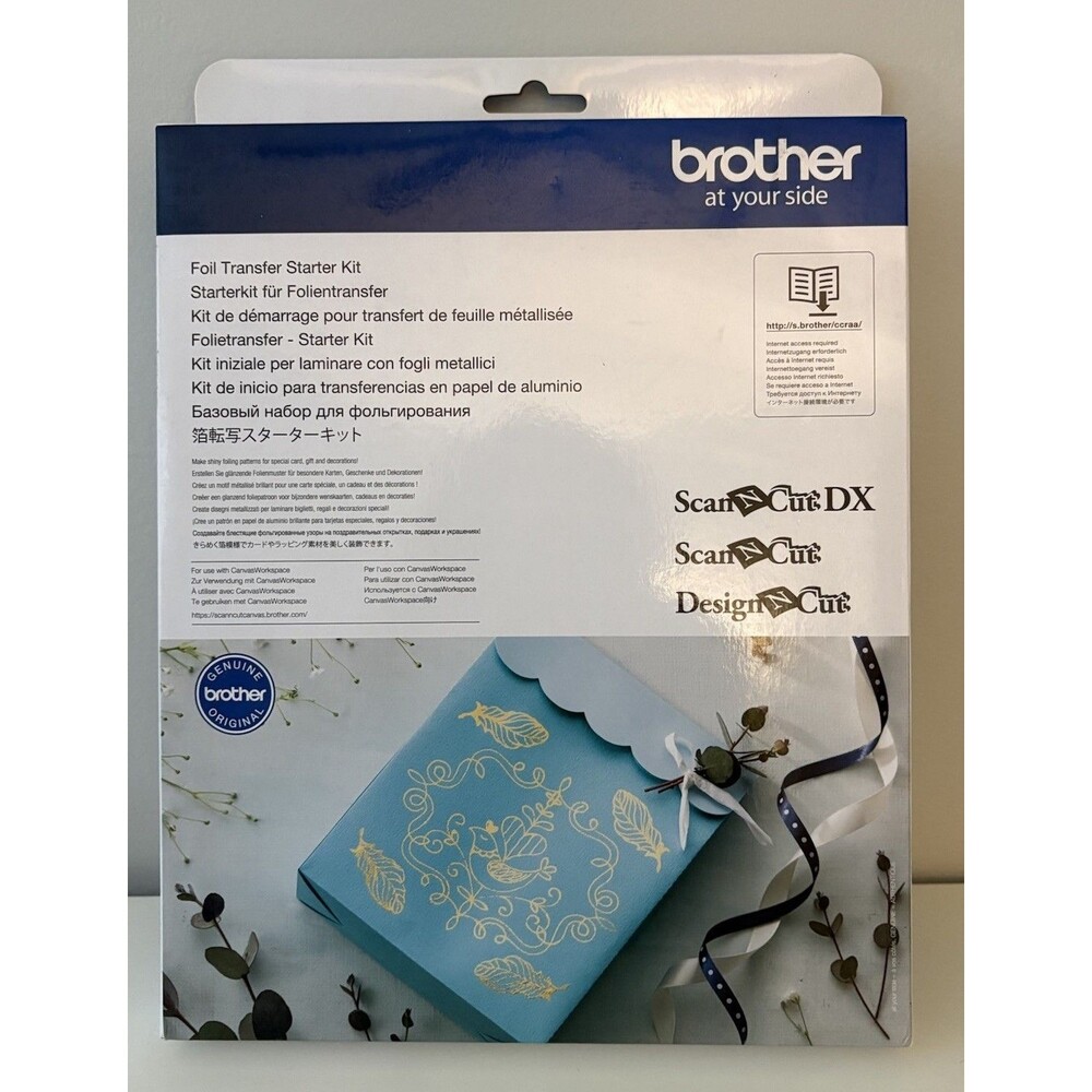 Brother ScanNCut CAFTKIT1 Foil Transfer Starter Kit New Sealed Condition